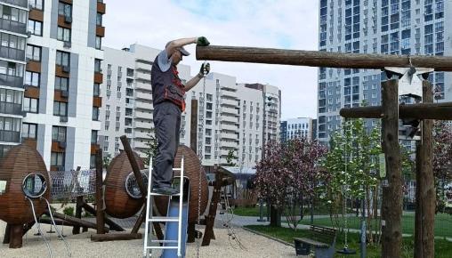 Результаты благоустройства в ЖК «Уникум на Аделя Кутуя» за май 2025