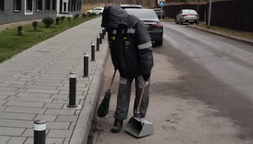 Работы по благоустройству территории ЖК «Беседа» за ноябрь 2024 г.