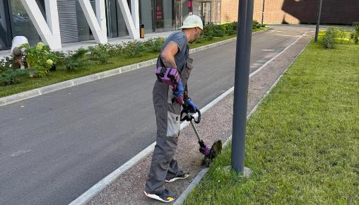 Результаты благоустройства в ЖК «Upoint» за сентябрь 2025