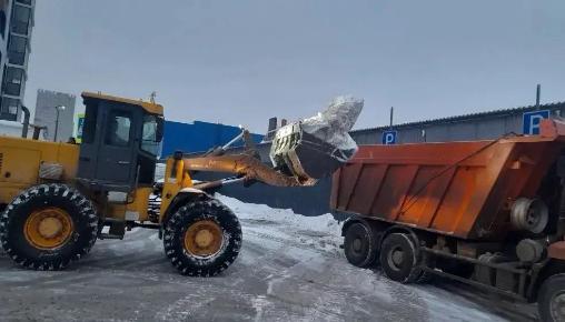 Делимся результатами по вывозу снега