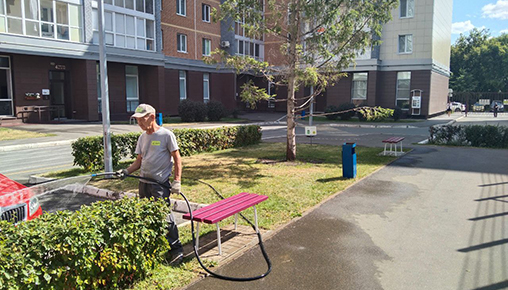 Результаты благоустройства в ЖК «Сокольники» за август 2022