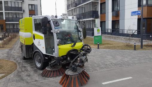 Результаты благоустройства в ЖК «Уникум на Аделя Кутуя» за апрель 2025