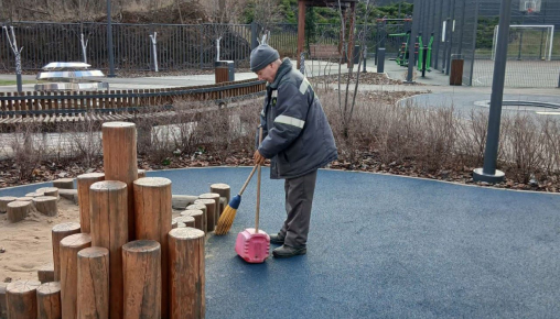 Результаты благоустройства в ЖК «Уникум на Новаторов» за октябрь 2025