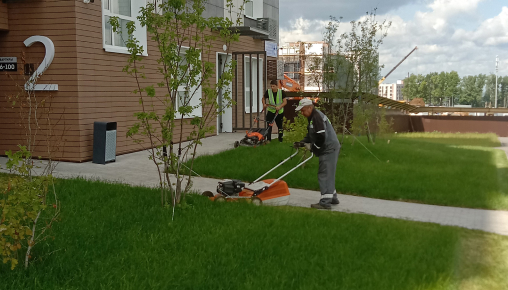 Результаты благоустройства в ЖК «Атмосфера» за июнь 2025